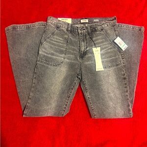 Kensie Retro Luxe Stretch The Georgia High Rise Flare 8/29 NWT